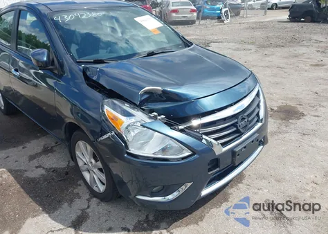 2015 Nissan Versa 1.6 Sl из США, поврежденный, VIN 3N1CN7AP3FL802690